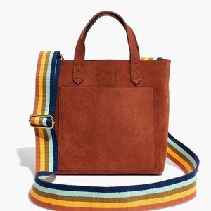 Madewell Small Transport Bag Rainbow Strap Edition